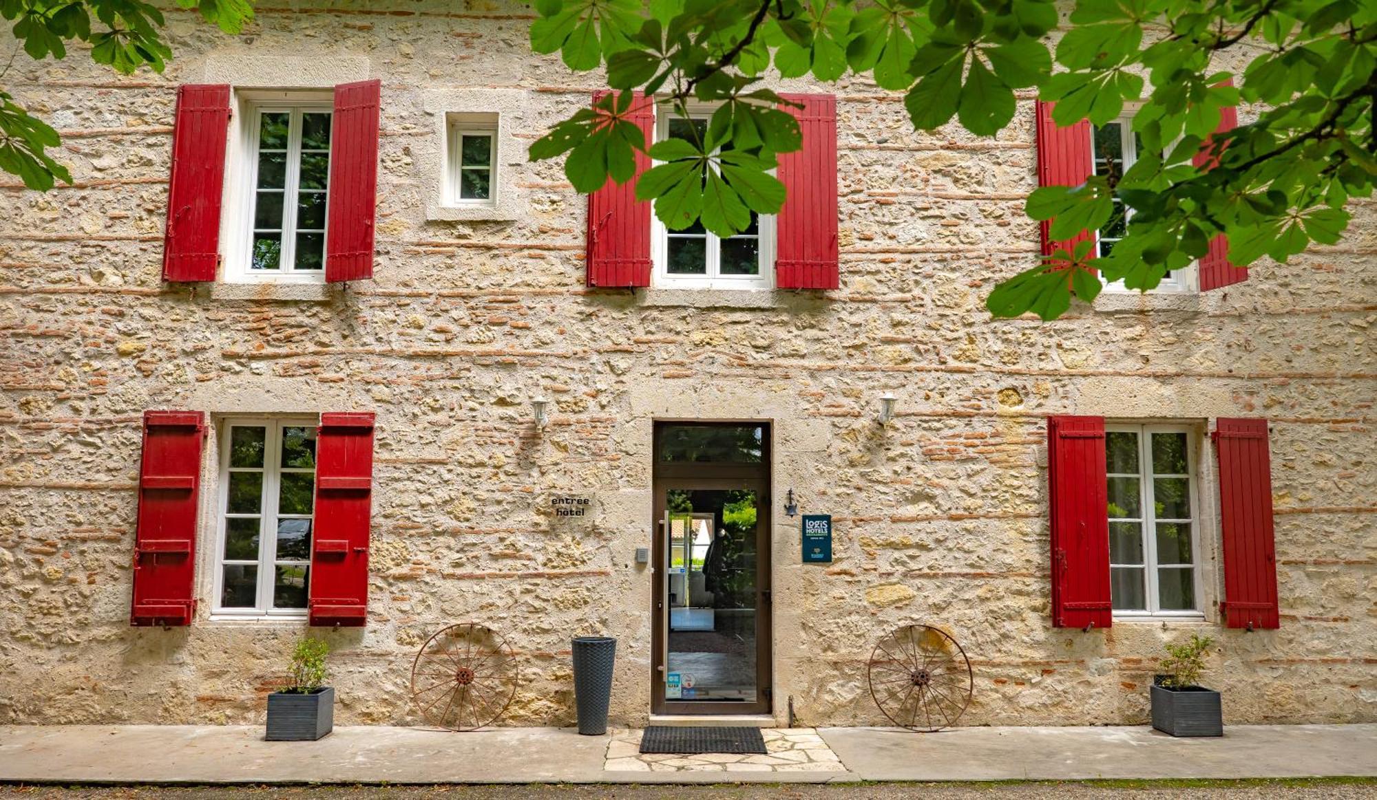 Logis Hotels - Au Colombier Du Touron Brax  Exterior photo
